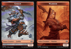 Goblin // Warrior Double-Sided Token